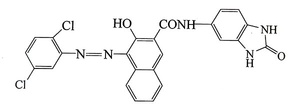 颜料棕25分子结构图