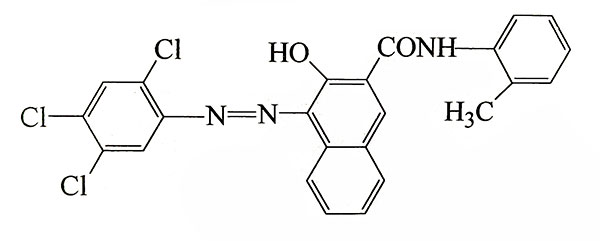 颜料红112分子结构图
