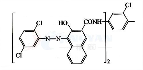 颜料红144分子结构图