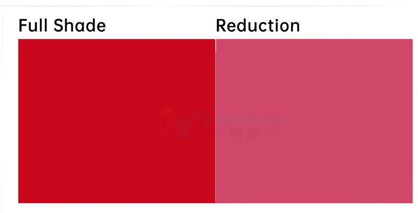 蒽醌颜料红177颜色色卡
