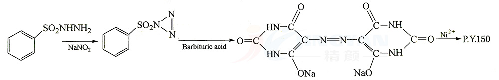 颜料黄150分子结构合成步骤