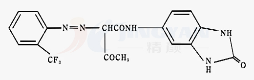 颜料黄154化学分子结构图
