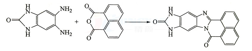 有机颜料黄192合成结构演示图