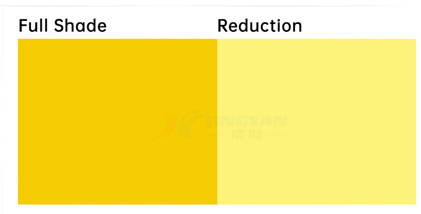 中铬黄颜料黄34色卡