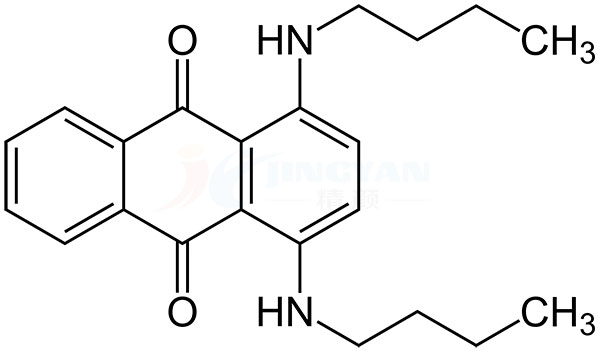 溶剂蓝35分子结构图