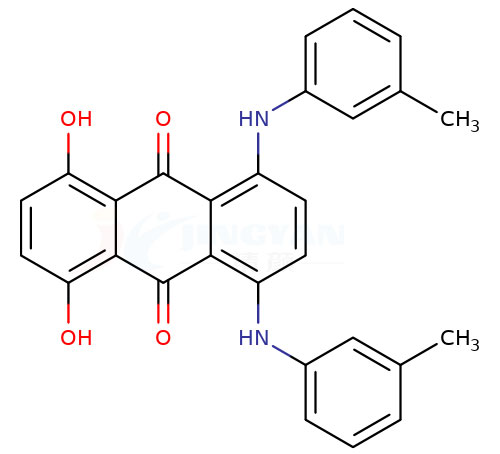 溶剂绿28化学分子结构图