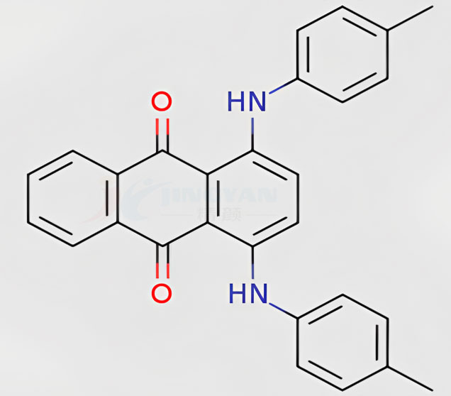 溶剂绿3化学分子结构图