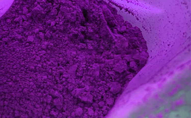 颜料紫23色粉实拍图