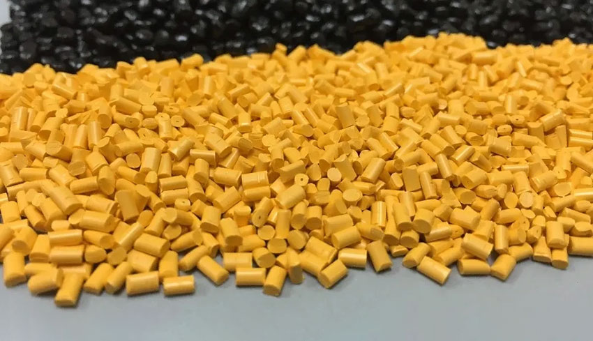 PP载体的颜料黄192色母粒