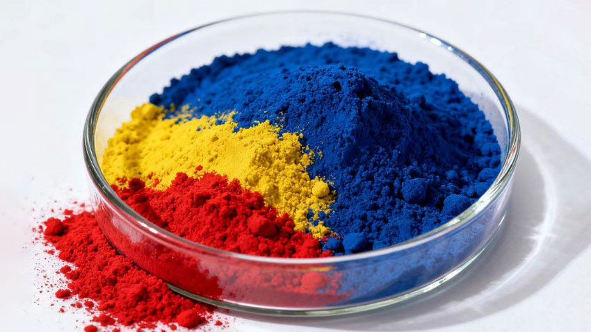 有机颜料色粉实拍图