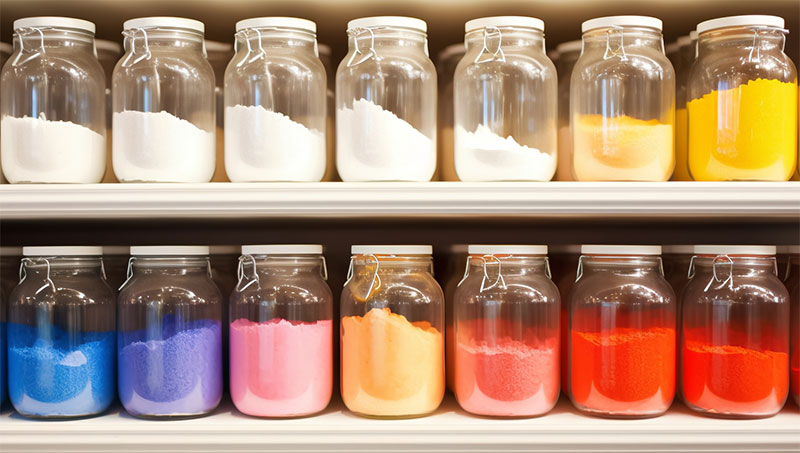 热至变色颜料粉