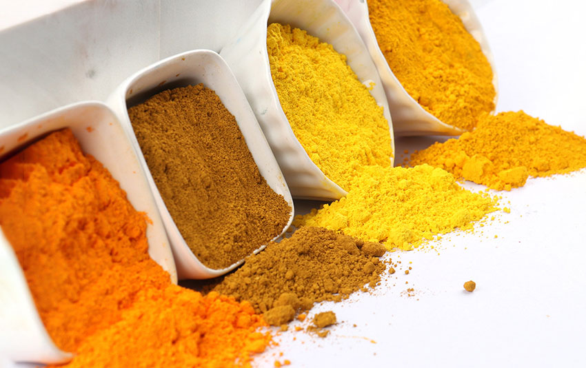 黄色无机颜料粉