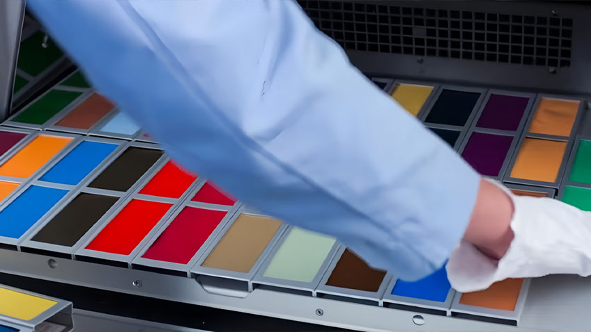 颜料耐候性实验室加速老化测试