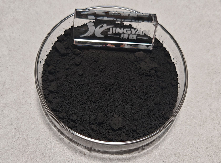 润巴I0240铁铬黑颜料色粉实拍图